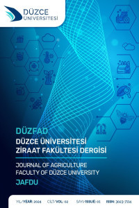 Düzce Üniversitesi Ziraat Fakültesi Dergisi
