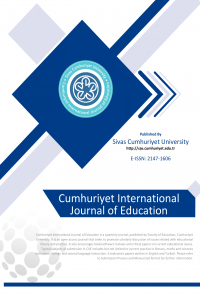 Cumhuriyet Uluslararası Eğitim Dergisi