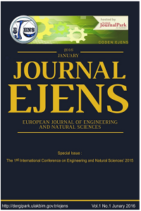 European Journal of Engineering and Natural Sciences
