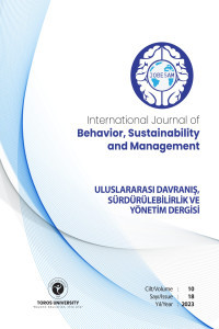 Uluslararası Davranış, Sürdürülebilirlik ve Yönetim Dergisi