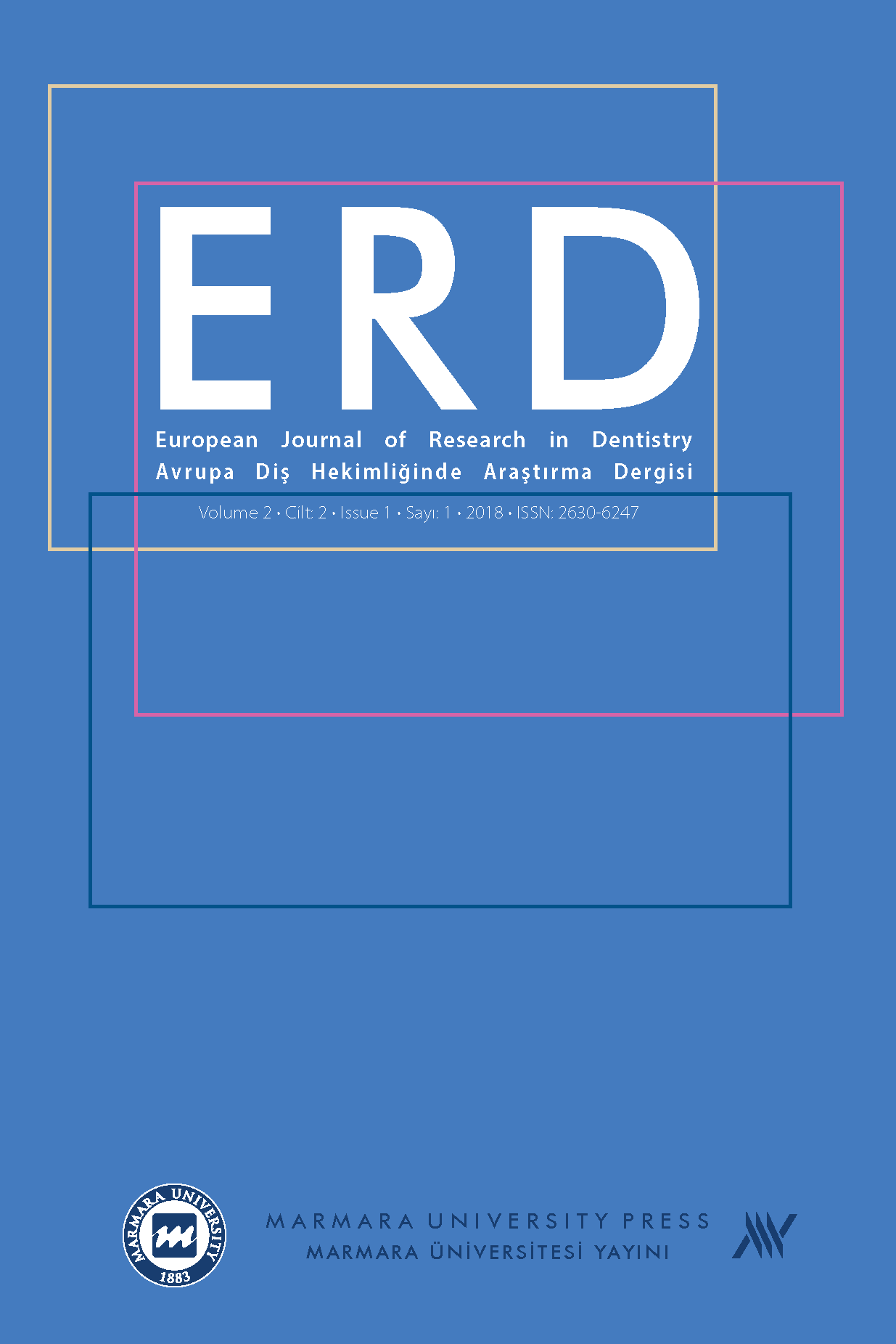 European Journal of Research in Dentistry