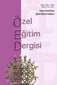 Ankara Üniversitesi Eğitim Bilimleri Fakültesi Özel Eğitim Dergisi