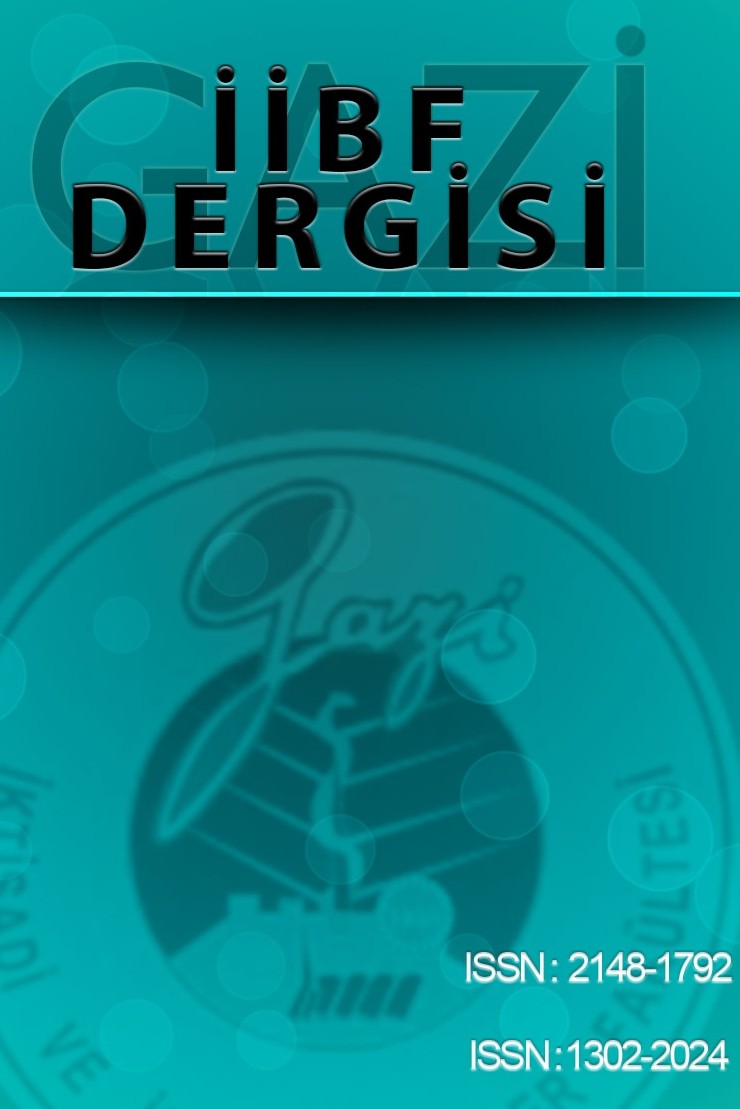 Gazi Üniversitesi İktisadi ve İdari Bilimler Fakültesi Dergisi