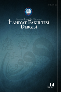Çanakkale Onsekiz Mart Üniversitesi İlahiyat Fakültesi Dergisi