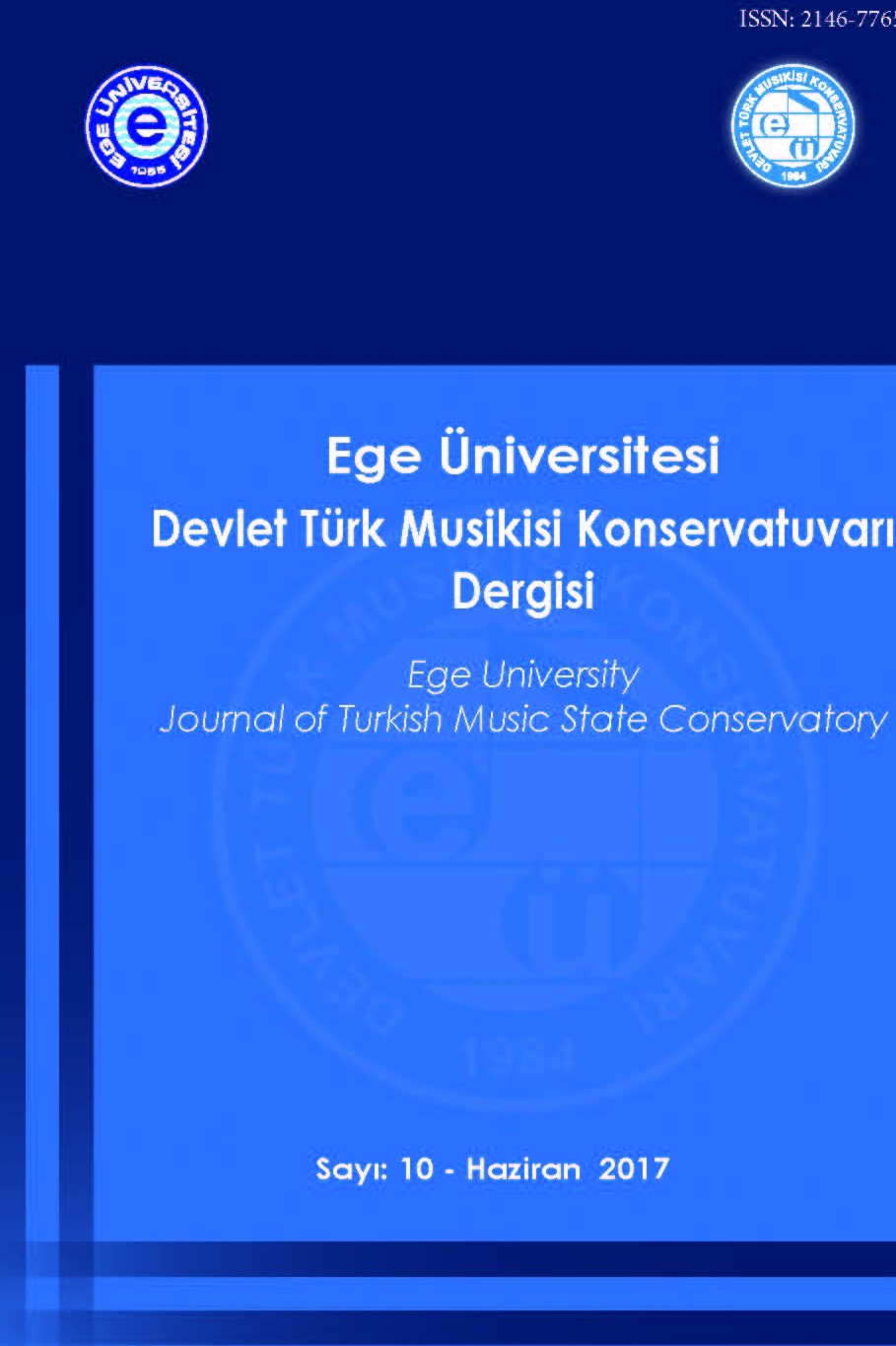 Ege Üniversitesi Devlet Türk Musikisi Konservatuvarı Dergisi