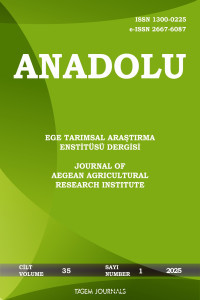 ANADOLU Journal of Aegean Agricultural Research Institute