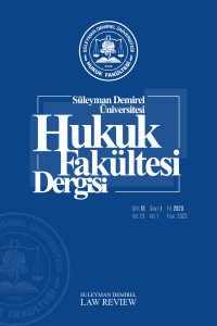Süleyman Demirel Üniversitesi Hukuk Fakültesi Dergisi
