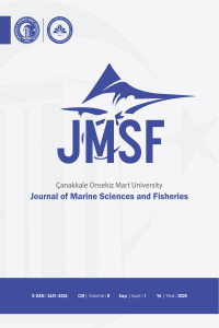 Çanakkale Onsekiz Mart University Journal of Marine Sciences and Fisheries