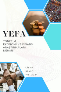 Yönetim, Ekonomi ve Finans Araştırmaları Dergisi Kapak resmi