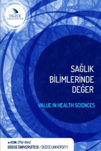 Sağlık Bilimlerinde Değer