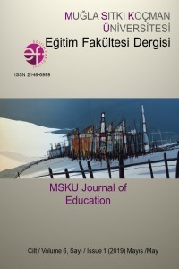 Muğla Sıtkı Koçman Üniversitesi Eğitim Fakültesi Dergisi