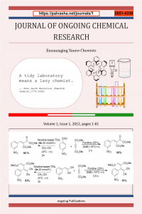 Journal of Ongoing Chemical Research