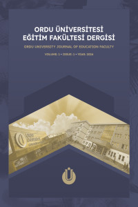 Ordu Üniversitesi Eğitim Fakültesi Dergisi