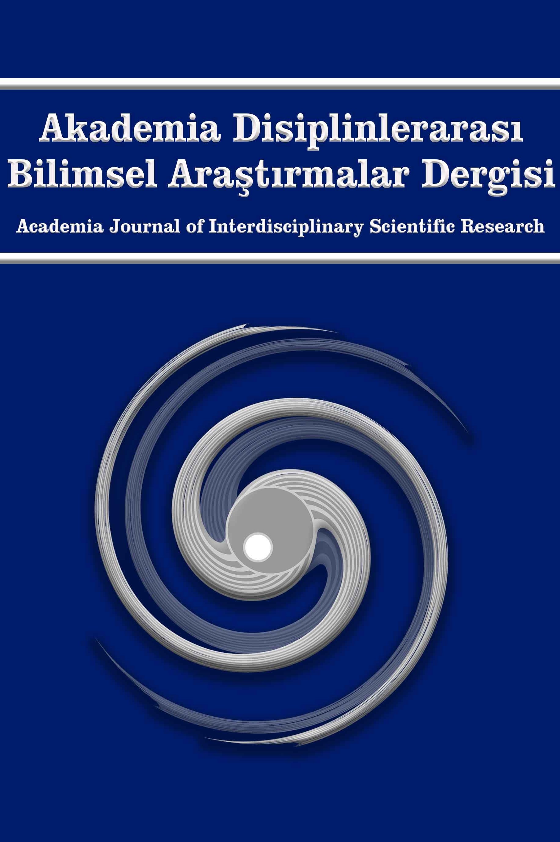 Akademia Disiplinlerarası Bilimsel Araştırmalar Dergisi