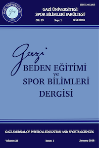 Gazi Journal of Physical Education and Sport Sciences