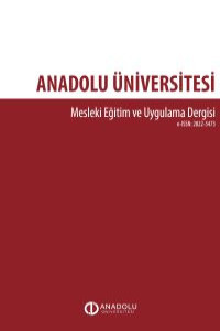 Anadolu Üniversitesi Mesleki Eğitim ve Uygulama Dergisi