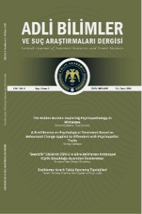 Adli Bilimler ve Suç Araştırmaları