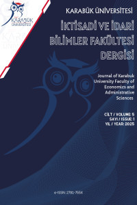 Journal of Karabuk University Faculty of Economics and Administrative Sciences