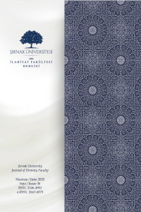 Şırnak University Journal of Divinity Faculty