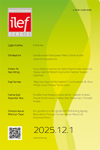Ankara Universitesi ILEF Dergisi Cover image