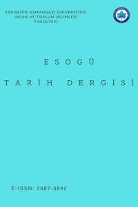 Eskişehir Osmangazi Üniversitesi Tarih Dergisi