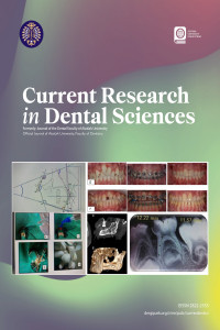 Current Research in Dental Sciences