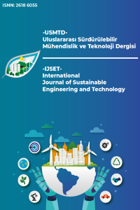 Uluslararası Sürdürülebilir Mühendislik ve Teknoloji Dergisi