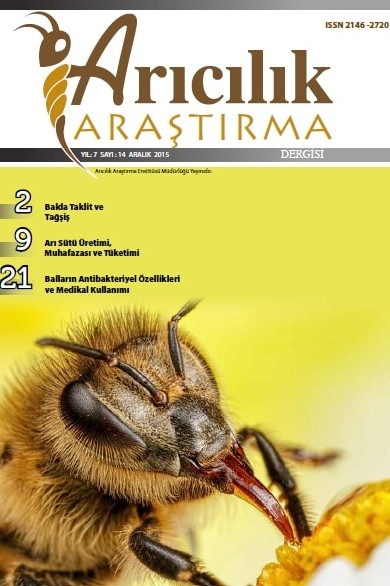 Arıcılık Araştırma Dergisi